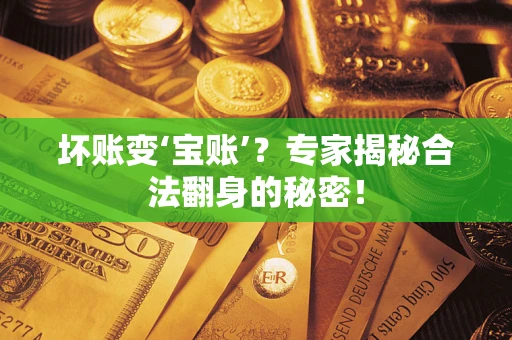 济南坏账变‘宝账’？专家揭秘合法翻身的秘密！