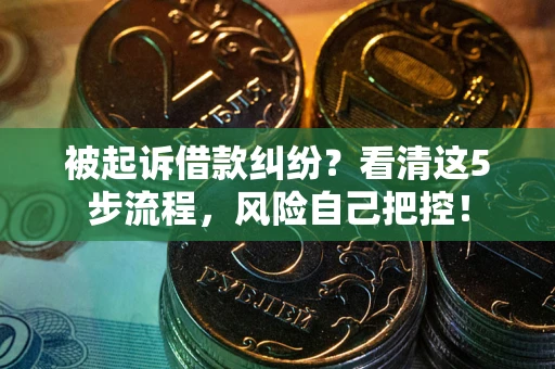 济南被起诉借款纠纷？看清这5步流程，风险自己把控！