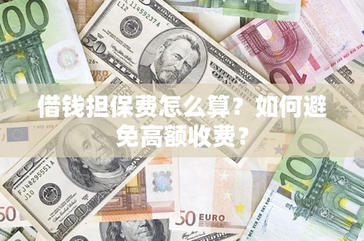 济南借钱担保费怎么算？如何避免高额收费？
