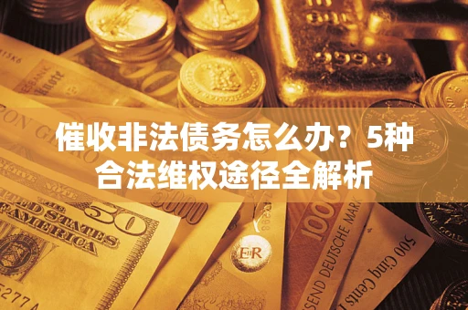 济南催收非法债务怎么办？5种合法维权途径全解析
